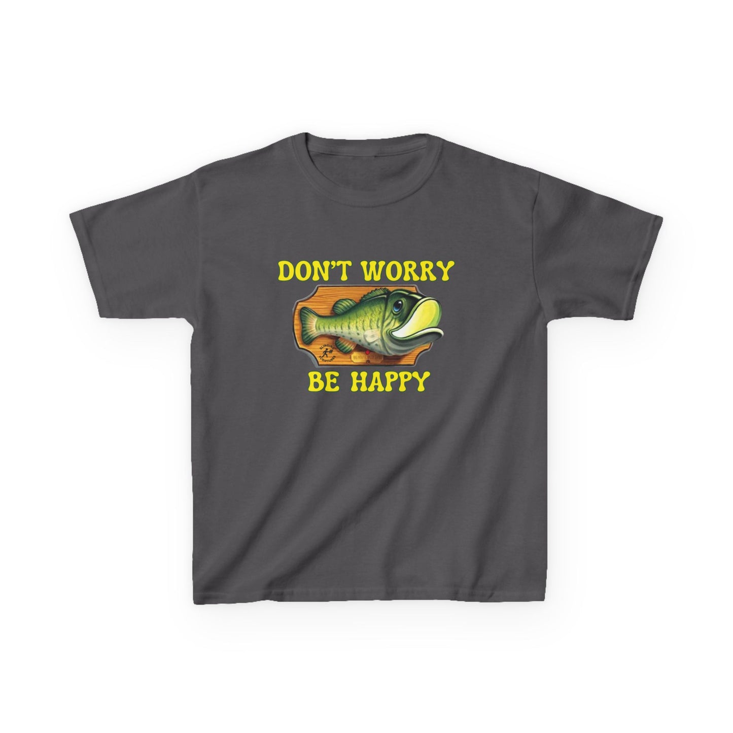 Don’t Worry, Be Happy Kids Tee | Philippians 4:6-7 Scripture Shirt