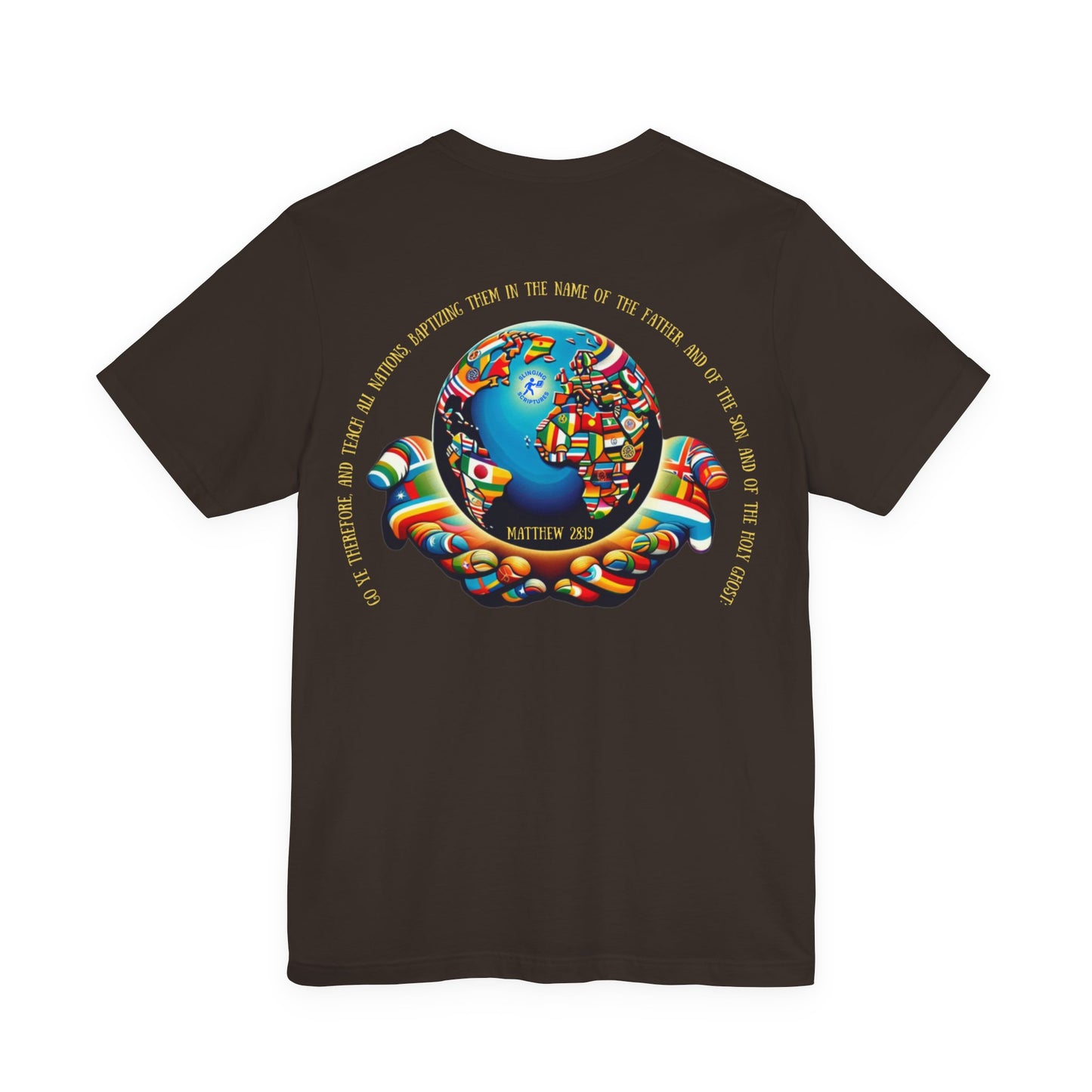Matthew 28:19 Global Mission Tee — Unisex Jersey Short Sleeve Christian T-Shirt