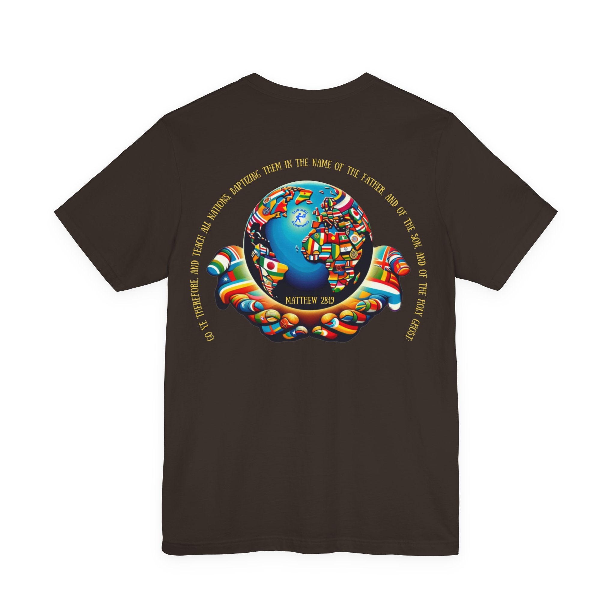 Matthew 28:19 Global Mission Tee — Unisex Jersey Short Sleeve Christian T-Shirt