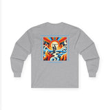 Through the Waters, Through the Fire — Isaiah 43:2 | Unisex Ultra-Cotton Long Sleeve Christian Tee