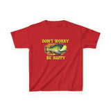 Don’t Worry, Be Happy Kids Tee | Philippians 4:6-7 Scripture Shirt