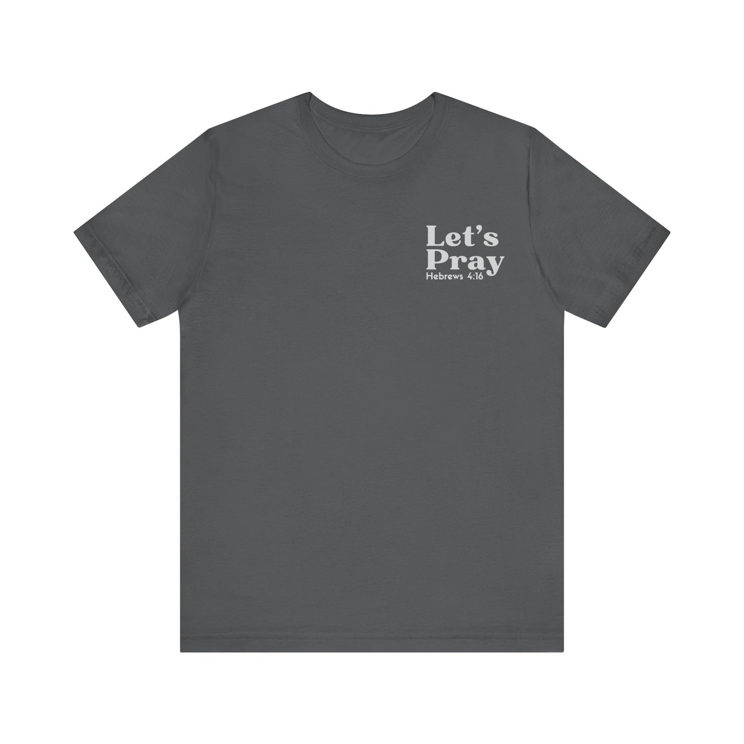 Need Prayer? Tap My Shoulder | Hebrews 4:16 Christian Outreach Jersey T-Shirt