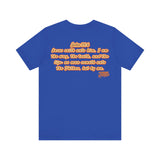 BRB — Jesus Retro Script | John 14:6 Unisex Jersey Short Sleeve Christian T-Shirt