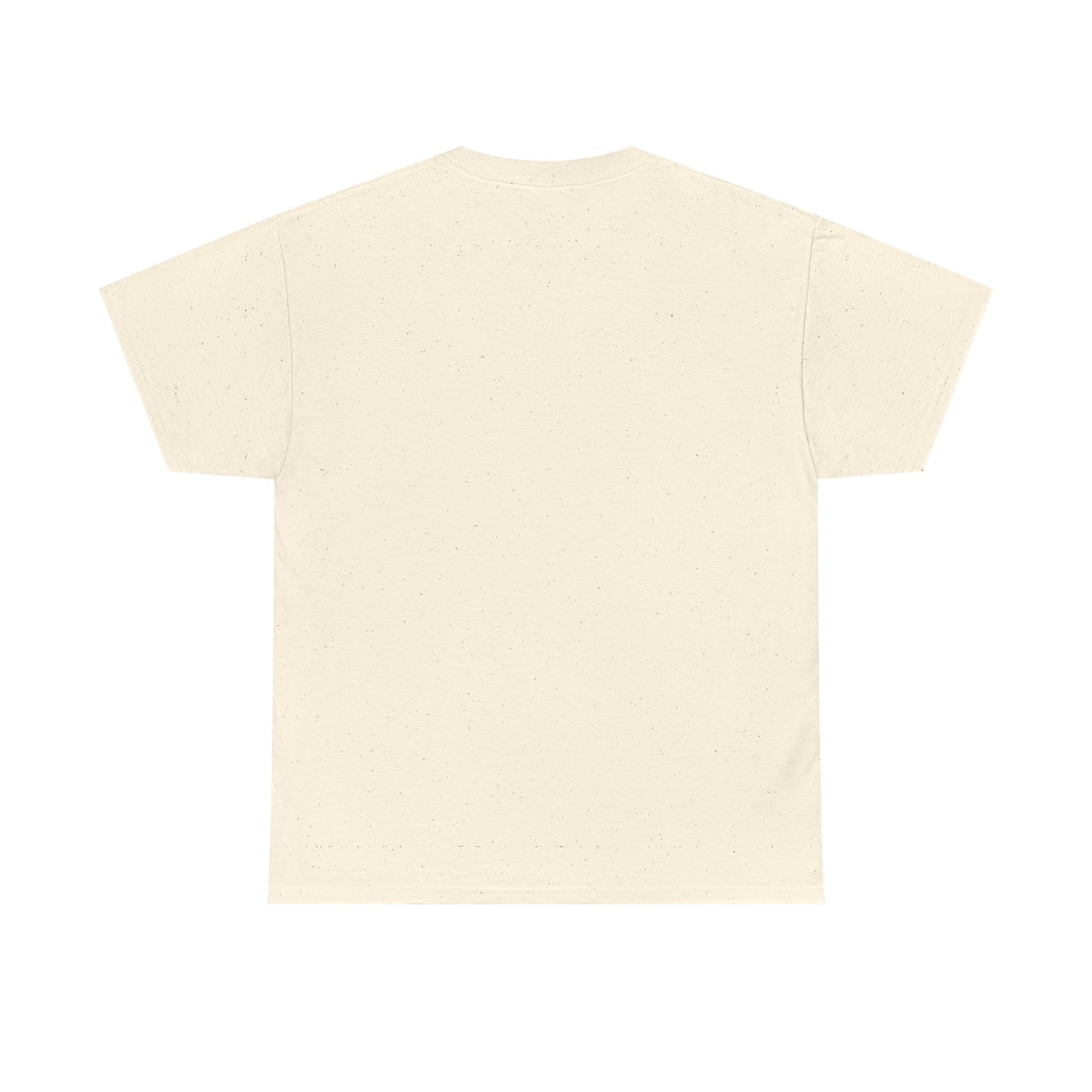 Back of the cream shirt is blank.