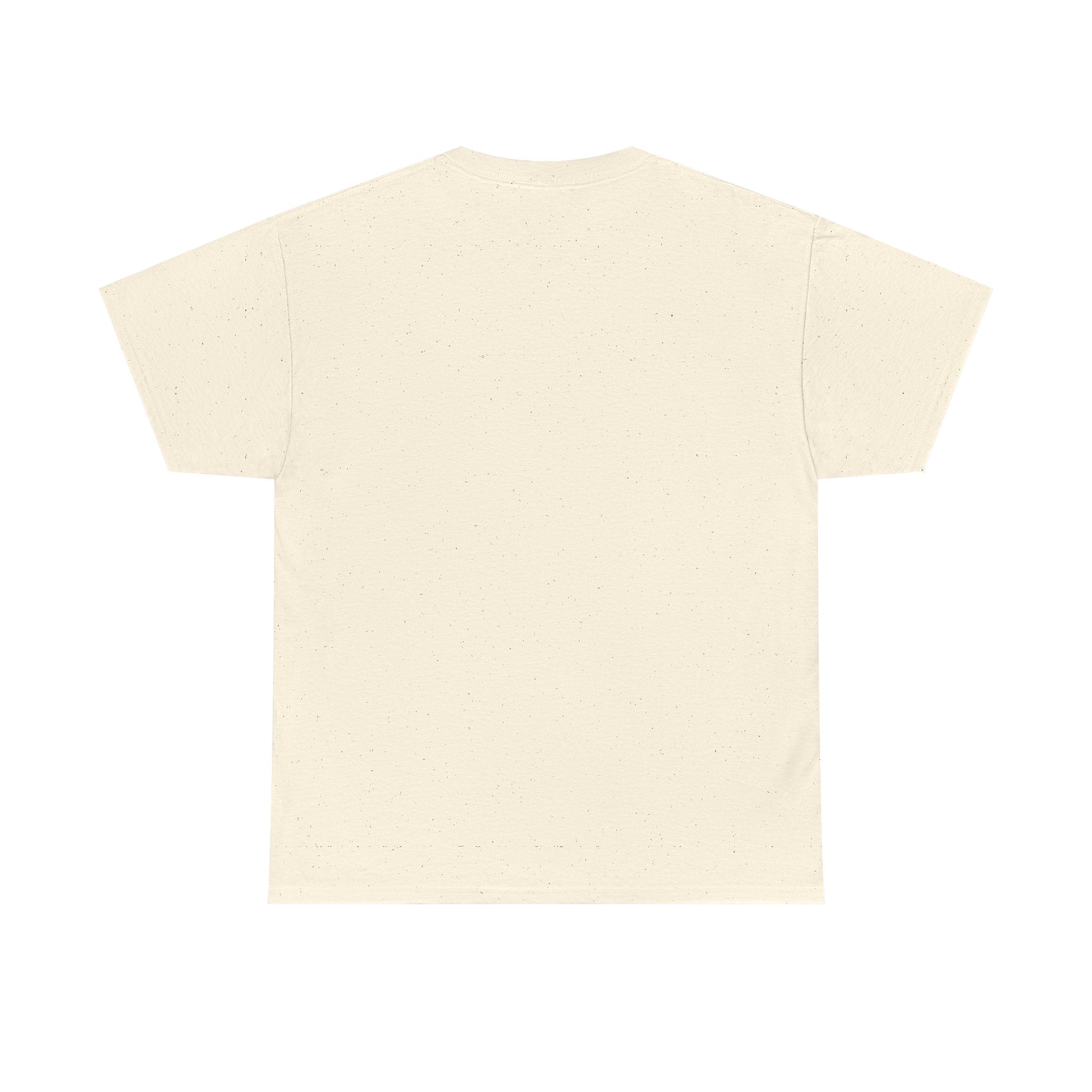 Back of the cream shirt is blank.