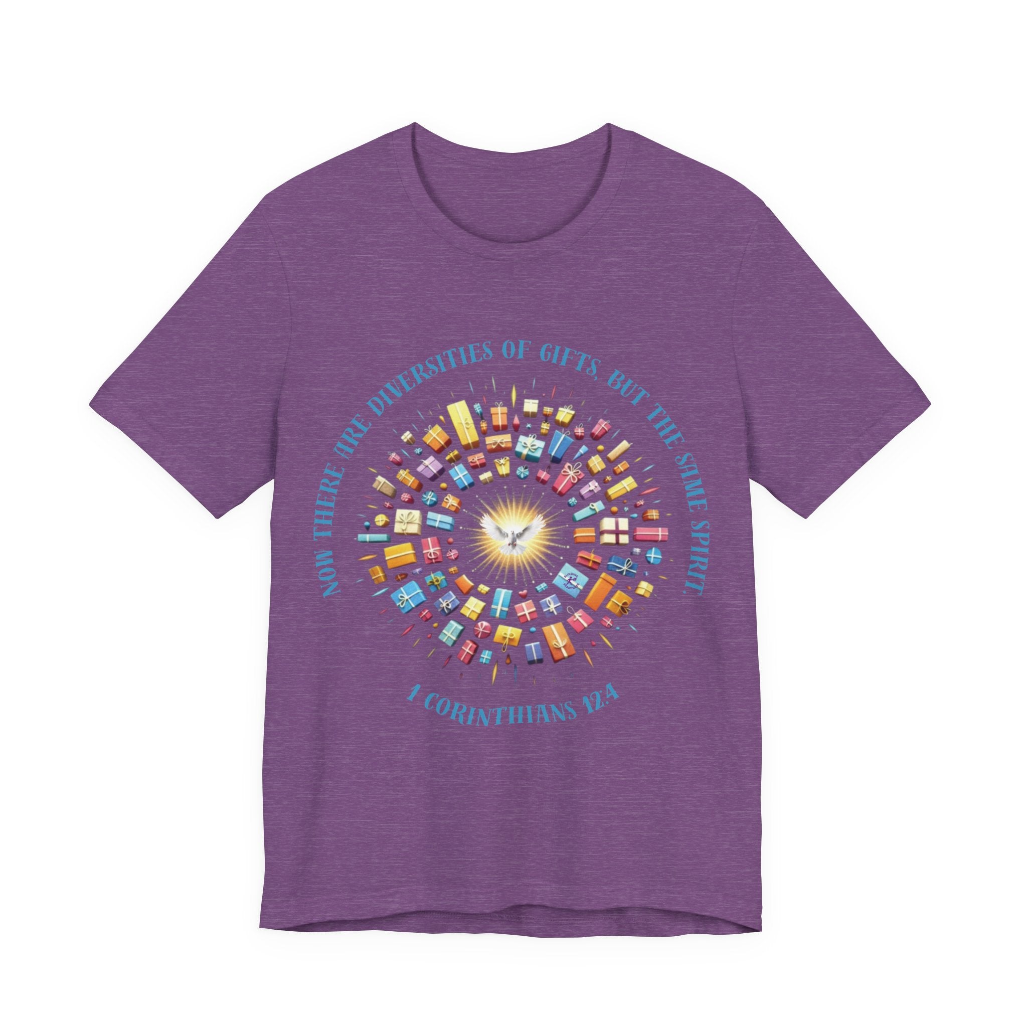 Diversity of Gifts — 1 Corinthians 12:4 | Unisex Jersey Short Sleeve Christian T-Shirt