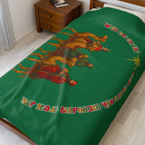 They Rejoiced with Great Joy — Matthew 2:10 | Christmas Velveteen Blanket