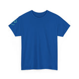 Rejoice & Be Glad — Psalm 118:24 Pop-Color Back Print | Unisex Heavy Cotton Christian T-Shirt
