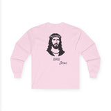 BRB — Jesus Long Sleeve Shirt | Unisex Ultra-Cotton Christian Tee | Faith Reminder Apparel