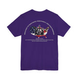 Patriotic Graphic Tee-Hold Fast — Hebrews 10:23 | Unisex Jersey Short Sleeve Christian T-Shirt