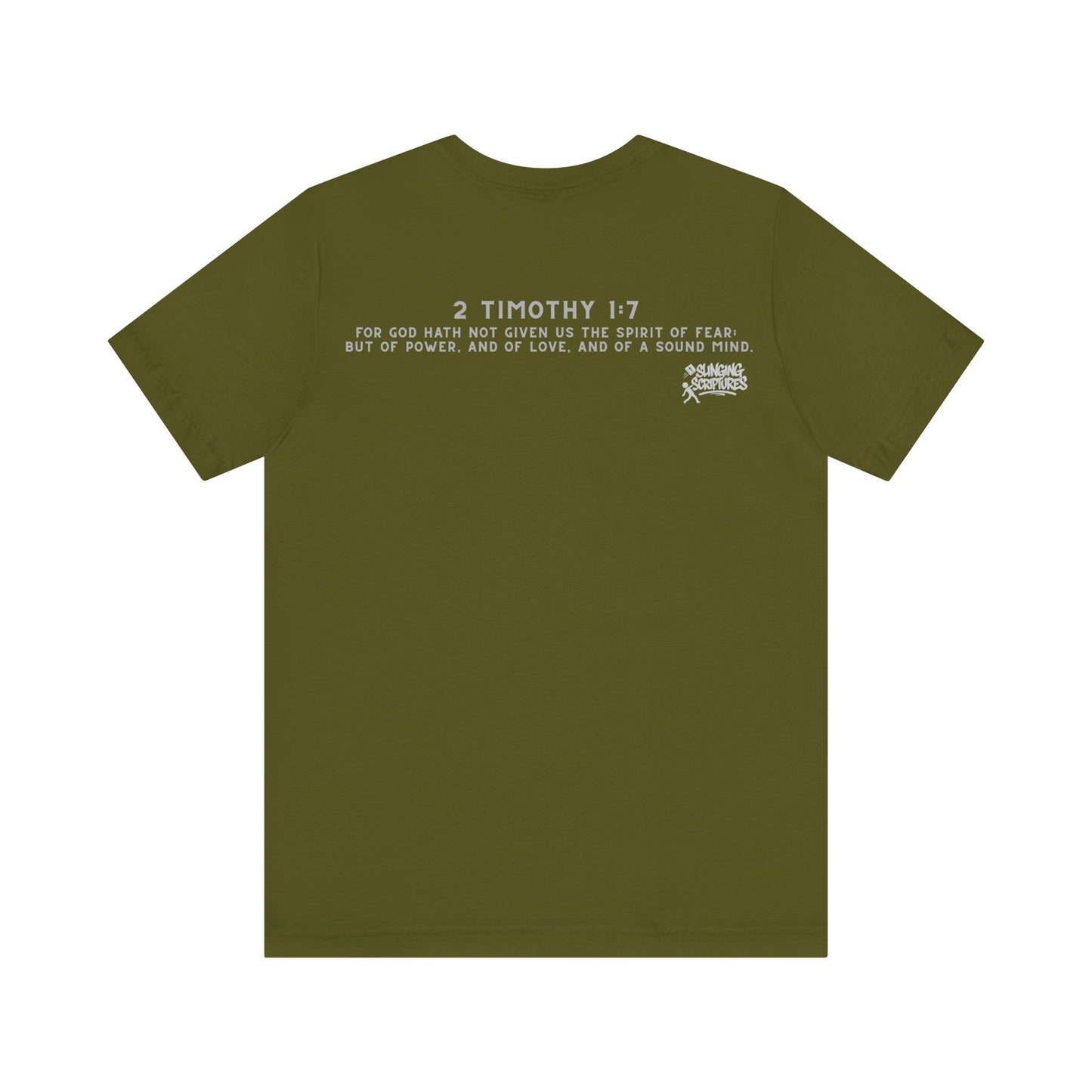 Spirit of Power — 2 Timothy 1:7 | Unisex Jersey Short Sleeve Christian T-Shirt