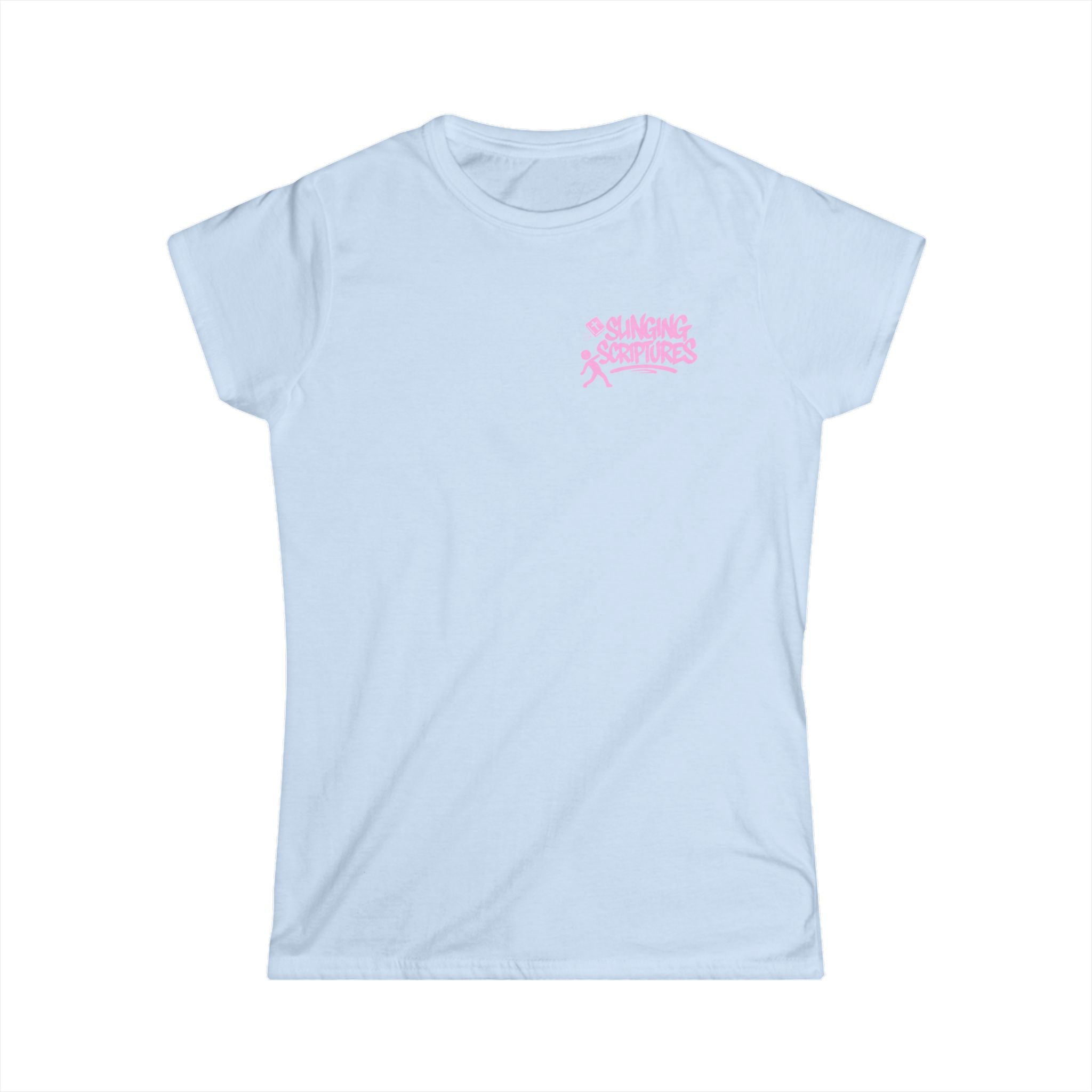 Psalm 9:1 Women’s Christian T-Shirt – Inspirational Softstyle Comfort Tee, Faith & Hope Apparel, Religious Gift