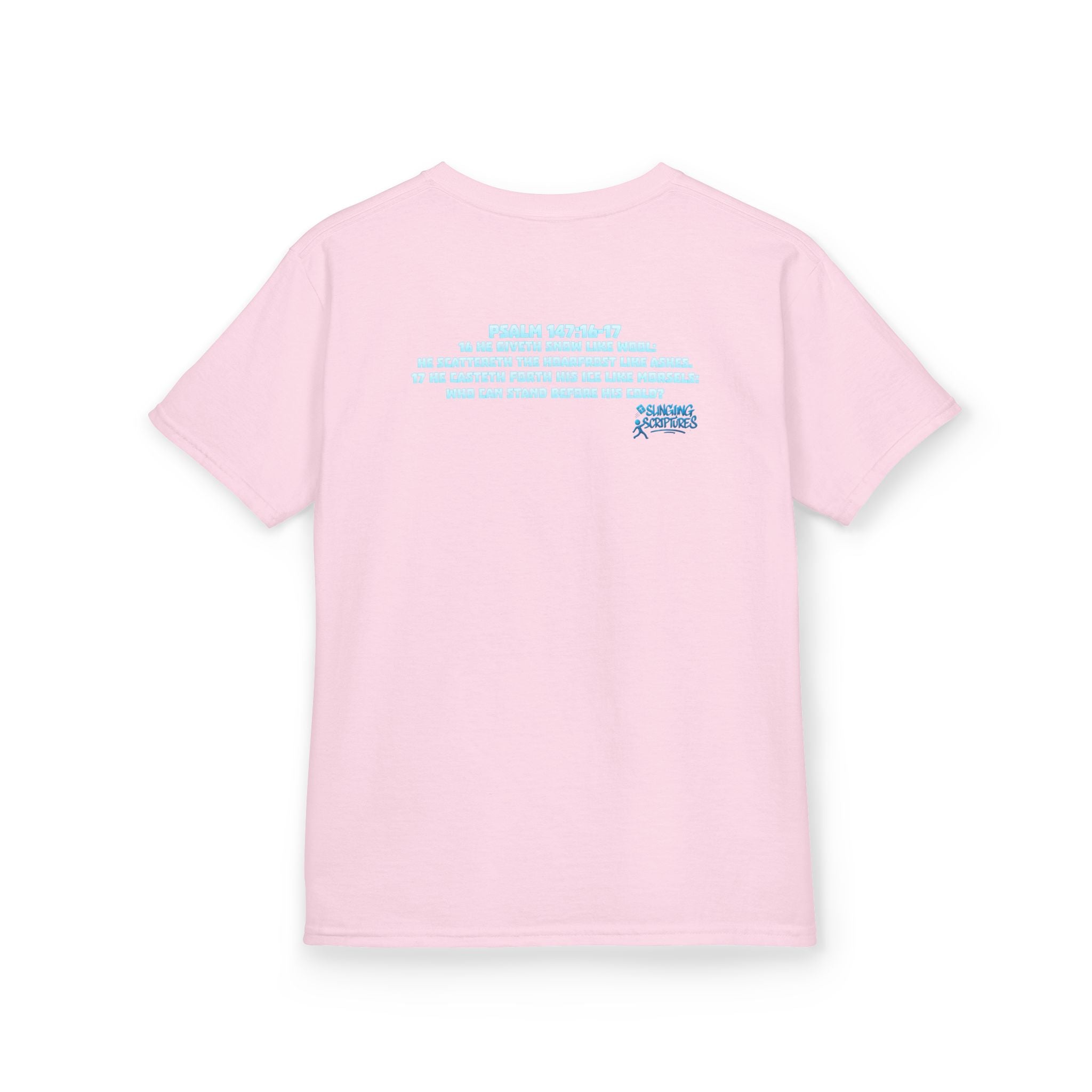 Whiter Than Snow — Psalm 147:16-17 | Kids Winter Faith Tee