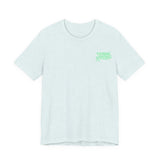 Isaiah 41:10 Watercolor Floral Christian T-Shirt – Women’s/Unisex Jersey Short Sleeve Tee with Slinging Scriptures Logo