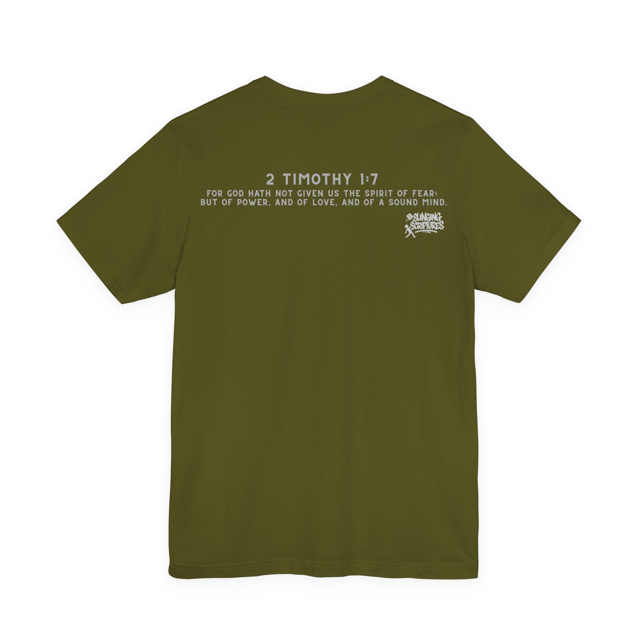 Spirit of Power — 2 Timothy 1:7 | Unisex Jersey Short Sleeve Christian T-Shirt