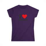I ❤️ Jesus Women’s Tee | Christian Softstyle T-Shirt