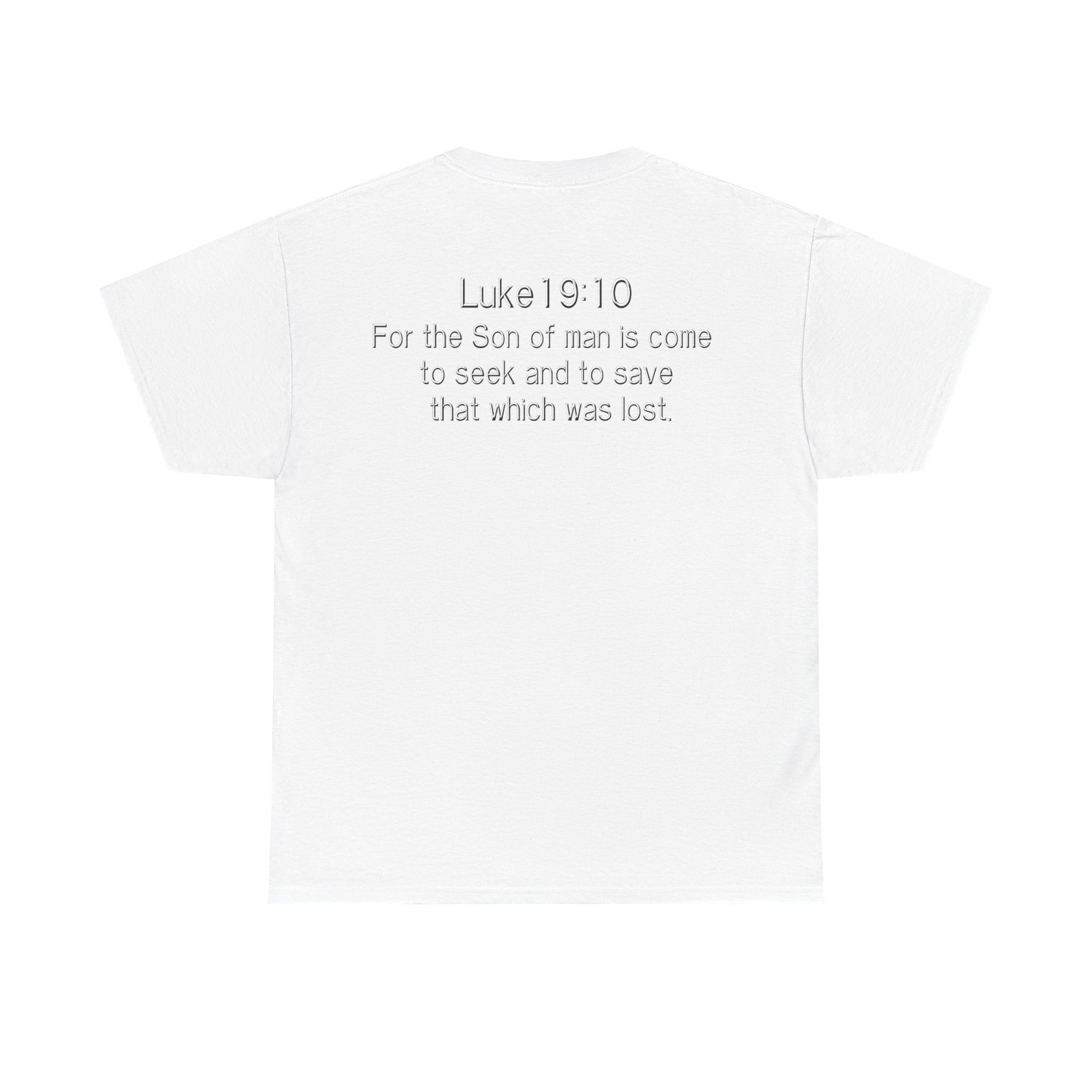 Luke 19:10 “Pick Jesus” Christian T-Shirt | Unisex Heavy Cotton Faith & Worship Tee