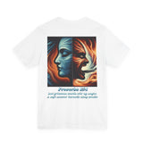 Proverbs 15:1 “A Soft Answer” Christian Tee | Unisex Jersey Short Sleeve T-Shirt