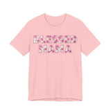 Blessed Mama Floral Tee – Southern Boutique Mother’s Day Shirt | Pink Rose Christian Mama T-Shirt | Bella Canvas Soft Women’s Gift