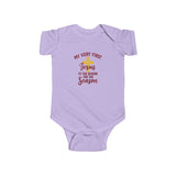 My Very First “Jesus Is the Reason for the Season” Infant Bodysuit — Christmas Baby Onesie
