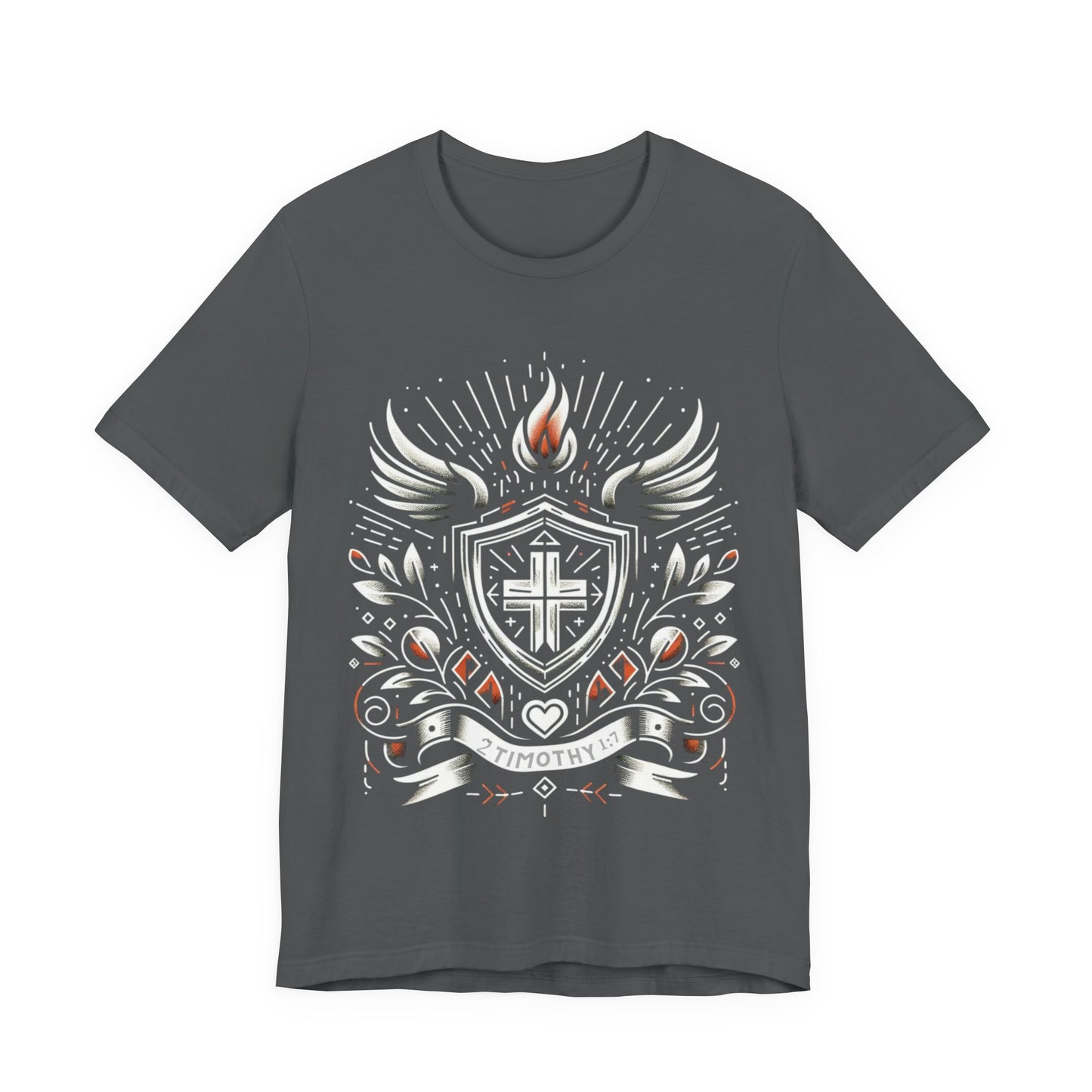 Spirit of Power — 2 Timothy 1:7 | Unisex Jersey Short Sleeve Christian T-Shirt