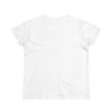 Jesus Cross Script Women's Tee — Minimalist Christian Faith T-Shirt