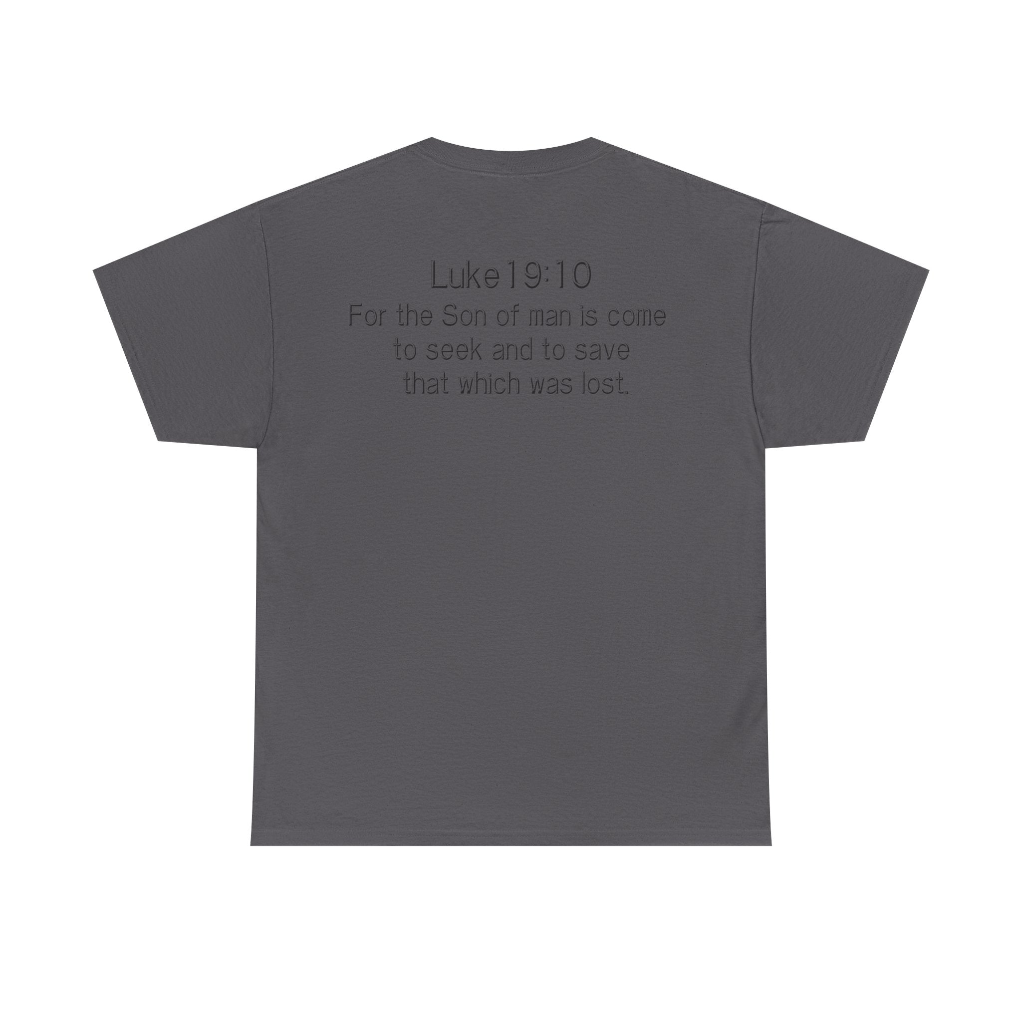 Luke 19:10 “Pick Jesus” Christian T-Shirt | Unisex Heavy Cotton Faith & Worship Tee