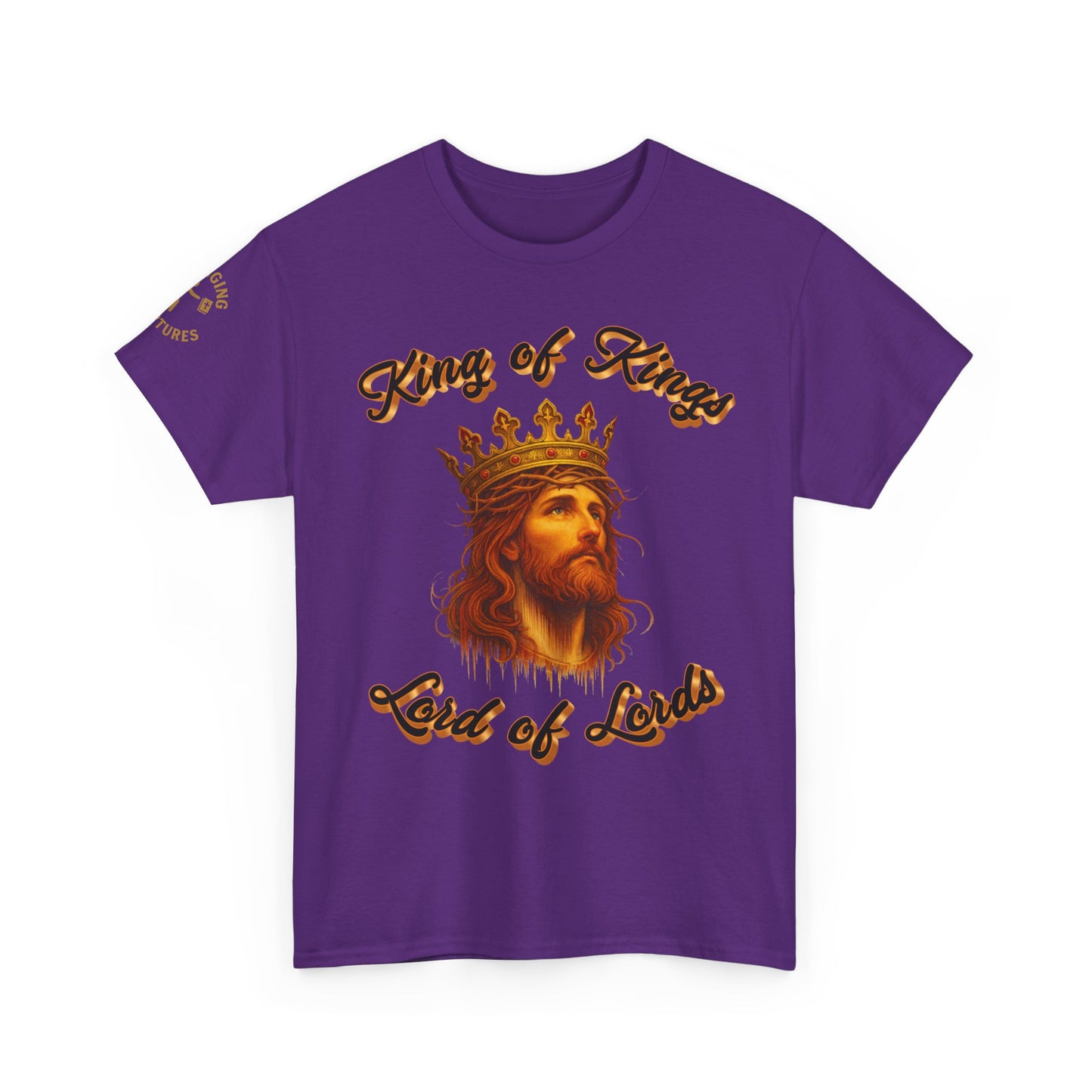 King of Kings Tee | 1 Timothy 6:15 Scripture Shirt | Unisex Heavy Cotton Christian T-Shirt | Lord of Lords Faith Apparel