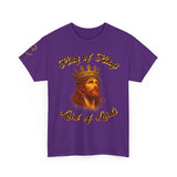 King of Kings Tee | 1 Timothy 6:15 Scripture Shirt | Unisex Heavy Cotton Christian T-Shirt | Lord of Lords Faith Apparel