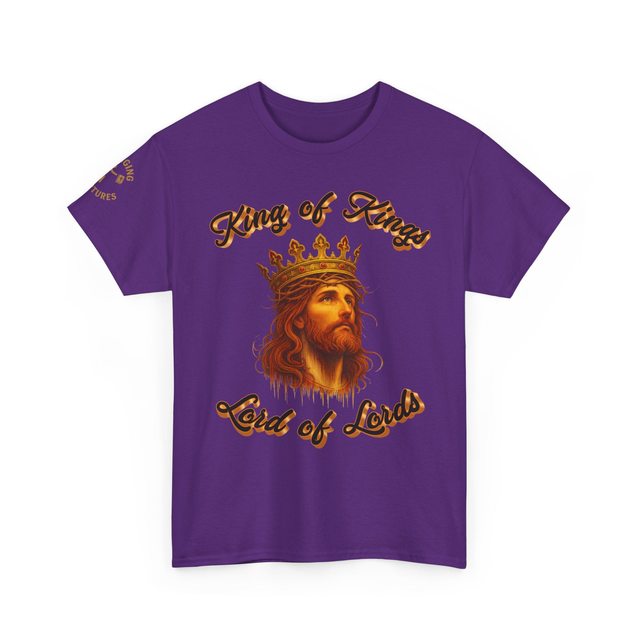 King of Kings Tee | 1 Timothy 6:15 Scripture Shirt | Unisex Heavy Cotton Christian T-Shirt | Lord of Lords Faith Apparel