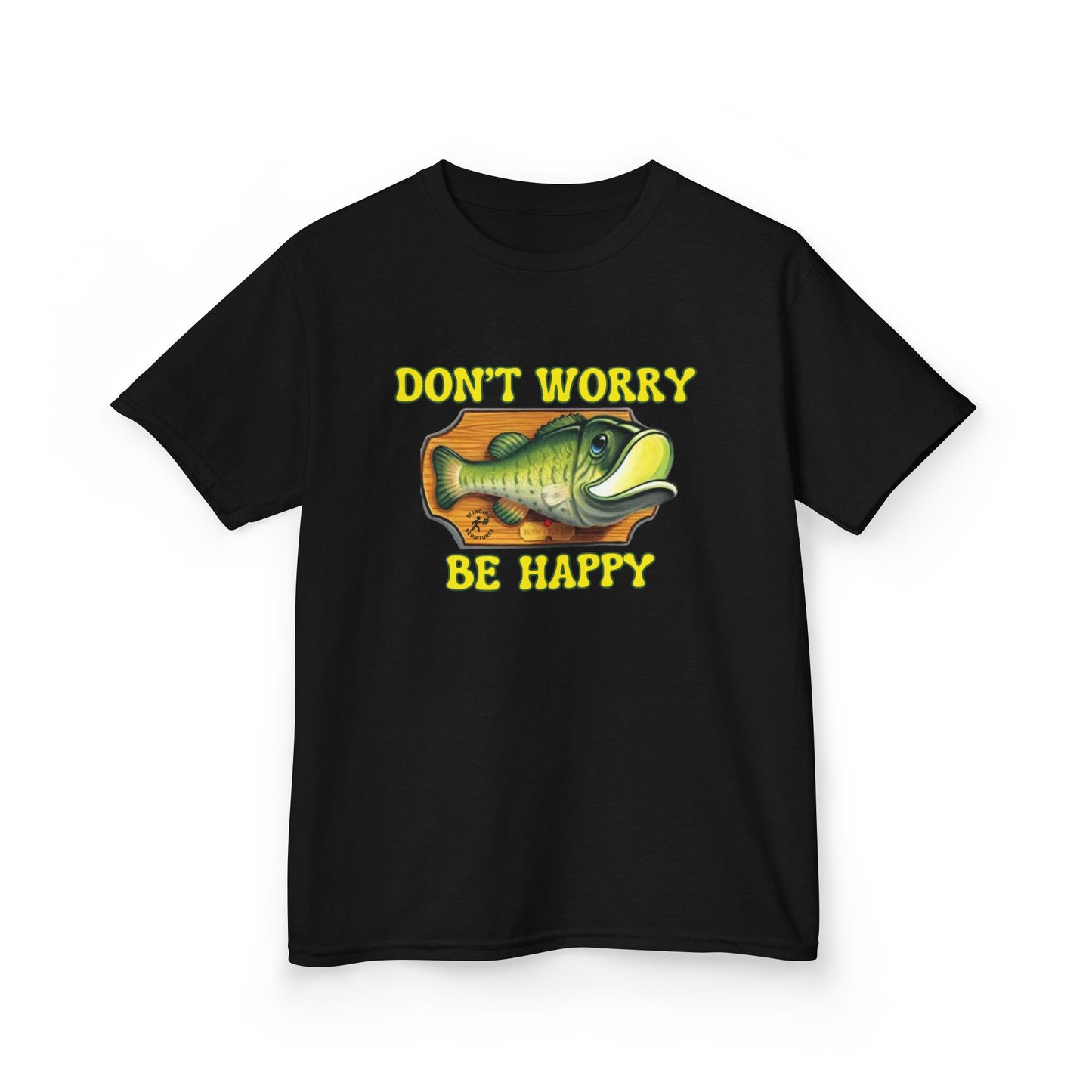 Don’t Worry, Be Happy Kids Tee | Philippians 4:6-7 Scripture Shirt