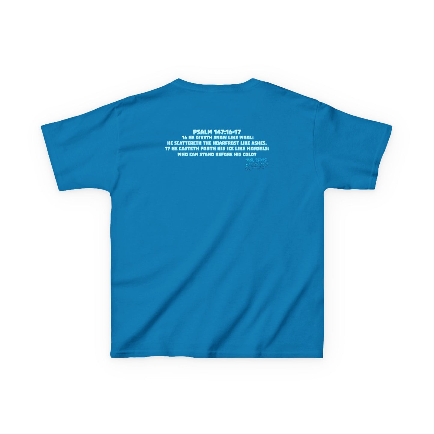 Whiter Than Snow — Psalm 147:16-17 | Kids Winter Faith Tee