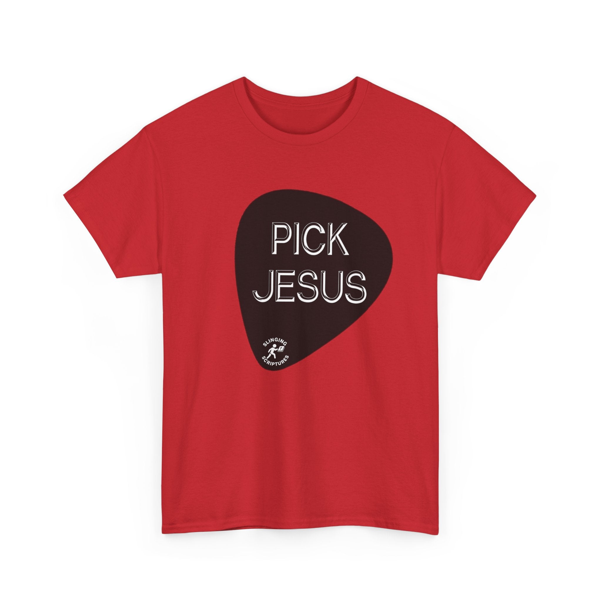Luke 19:10 “Pick Jesus” Christian T-Shirt | Unisex Heavy Cotton Faith & Worship Tee