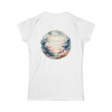 Psalm 9:1 Women’s Christian T-Shirt – Inspirational Softstyle Comfort Tee, Faith & Hope Apparel, Religious Gift