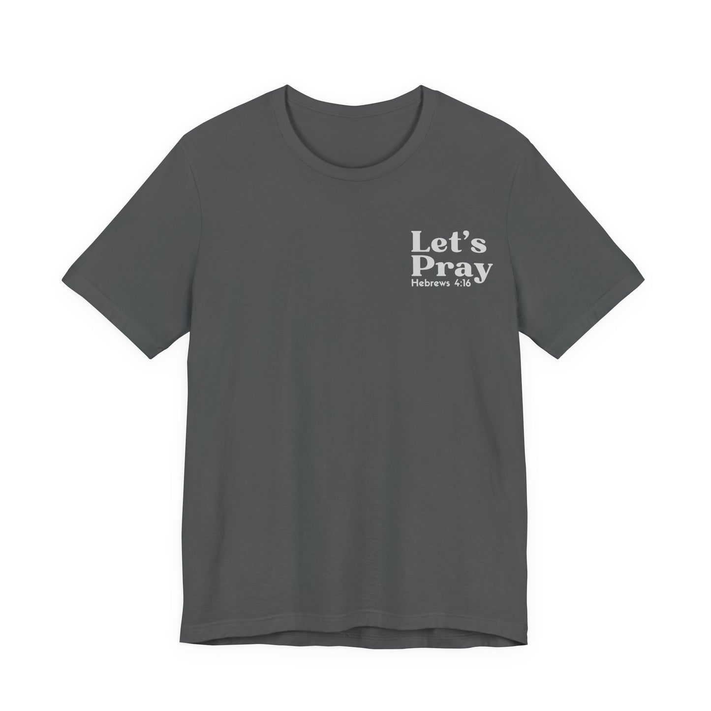 Need Prayer? Tap My Shoulder | Hebrews 4:16 Christian Outreach Jersey T-Shirt
