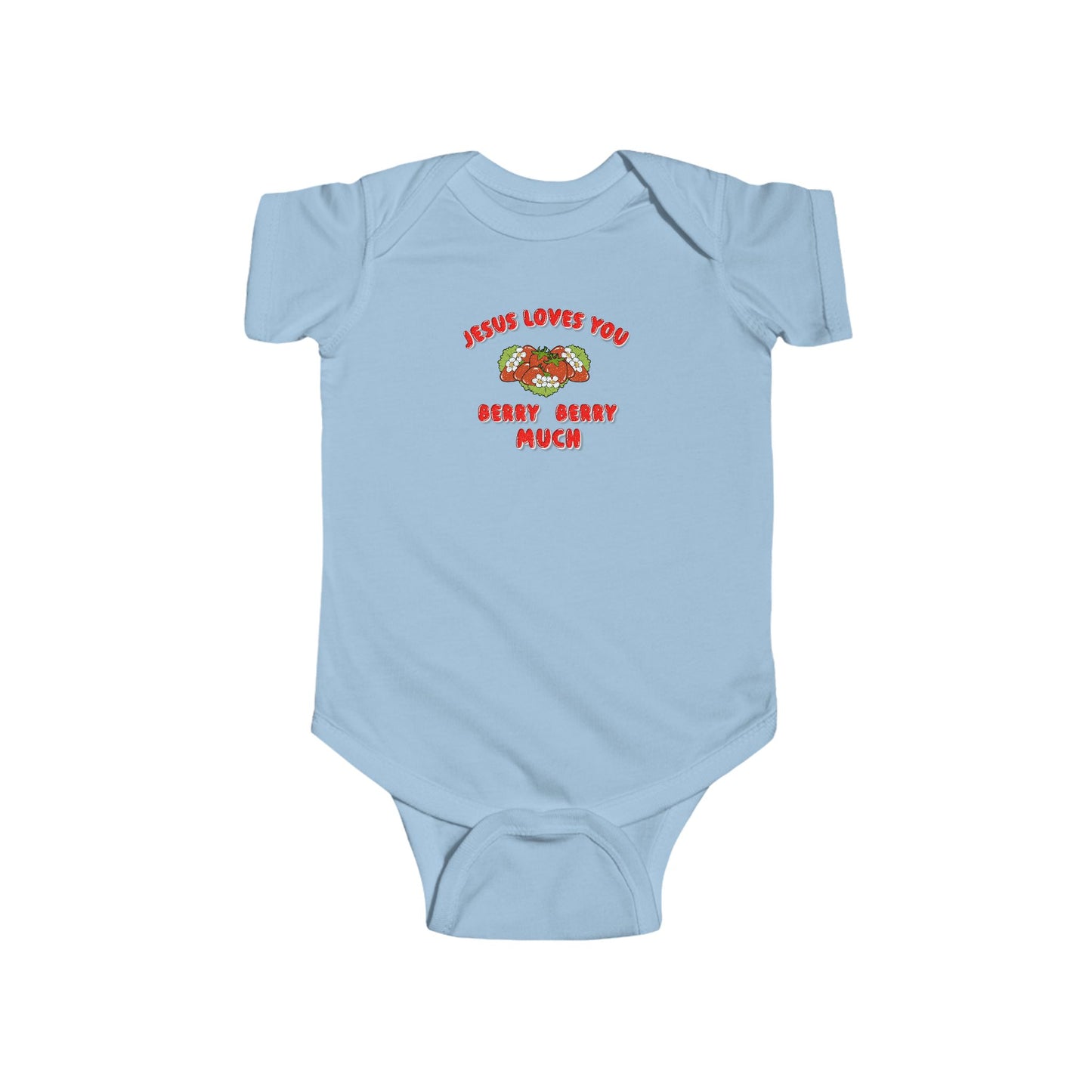 Jesus Loves You Infant Bodysuit — Christian Baby Onesie | Religious Baby Clothes | Cute Baby Shower Gift | Easter Outfit