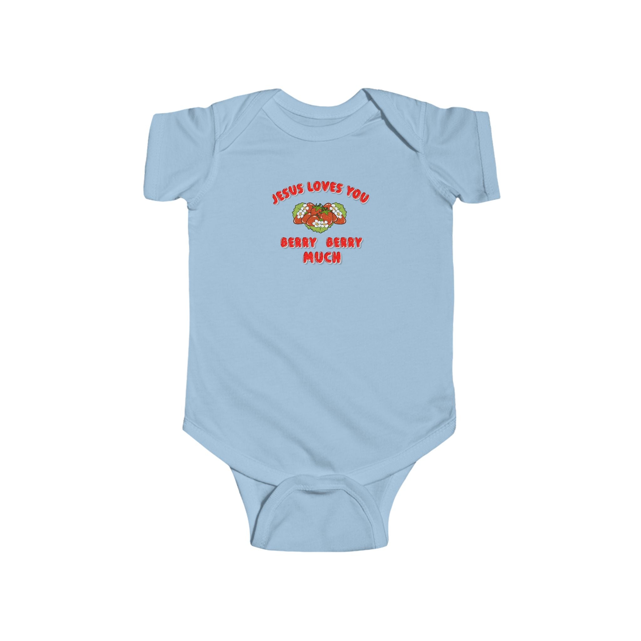 Jesus Loves You Infant Bodysuit — Christian Baby Onesie | Religious Baby Clothes | Cute Baby Shower Gift | Easter Outfit