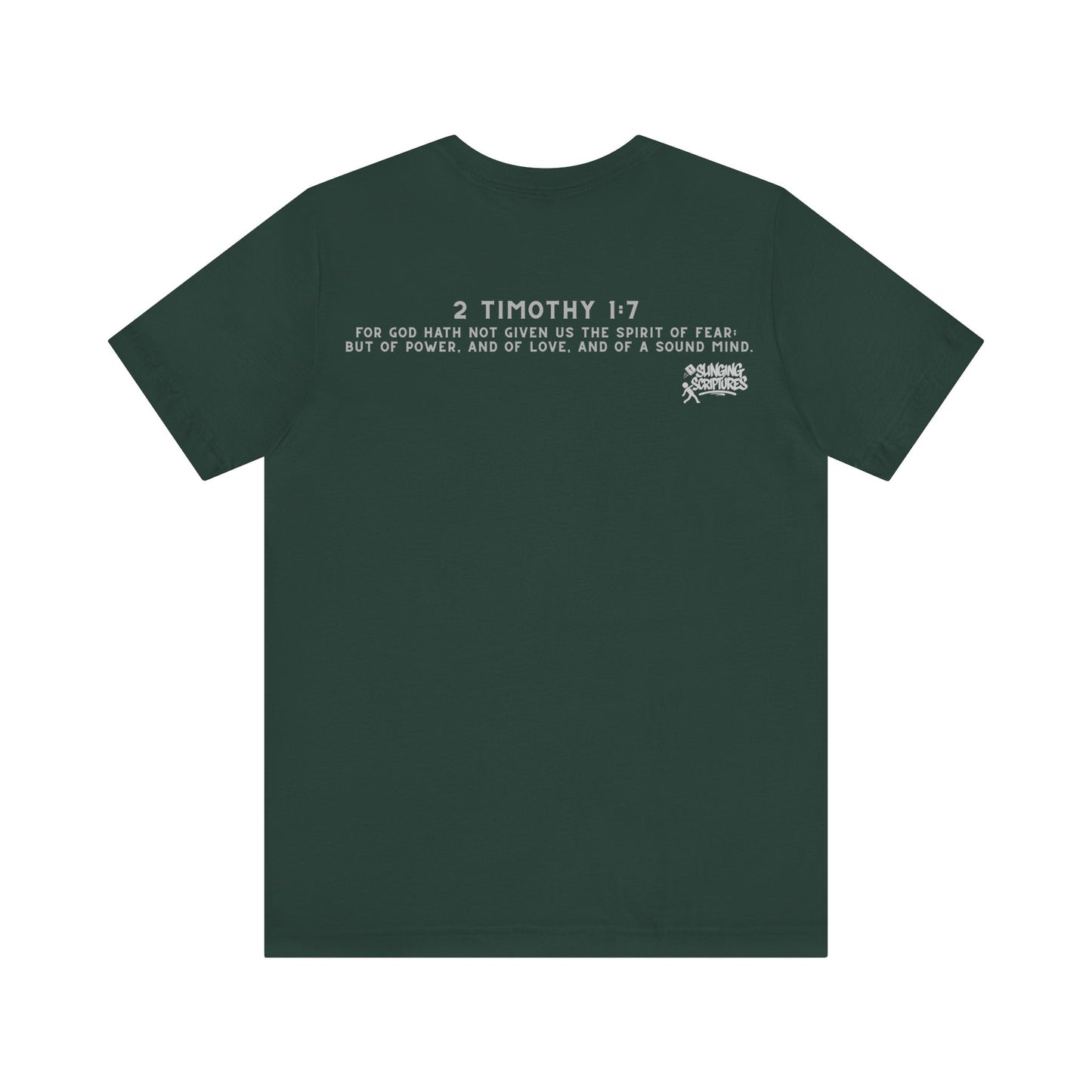 Spirit of Power — 2 Timothy 1:7 | Unisex Jersey Short Sleeve Christian T-Shirt