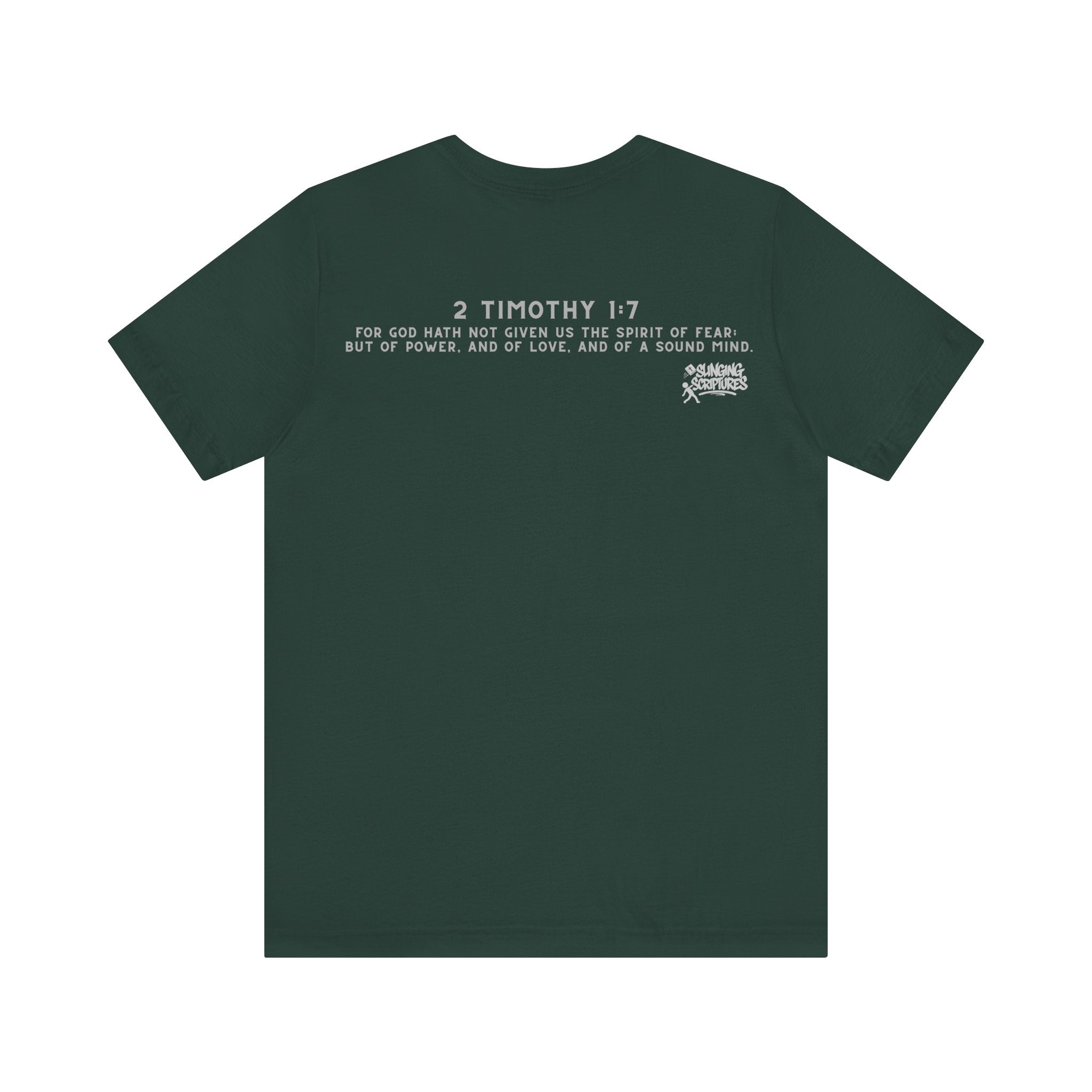 Spirit of Power — 2 Timothy 1:7 | Unisex Jersey Short Sleeve Christian T-Shirt