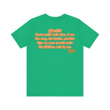 BRB — Jesus Retro Script | John 14:6 Unisex Jersey Short Sleeve Christian T-Shirt