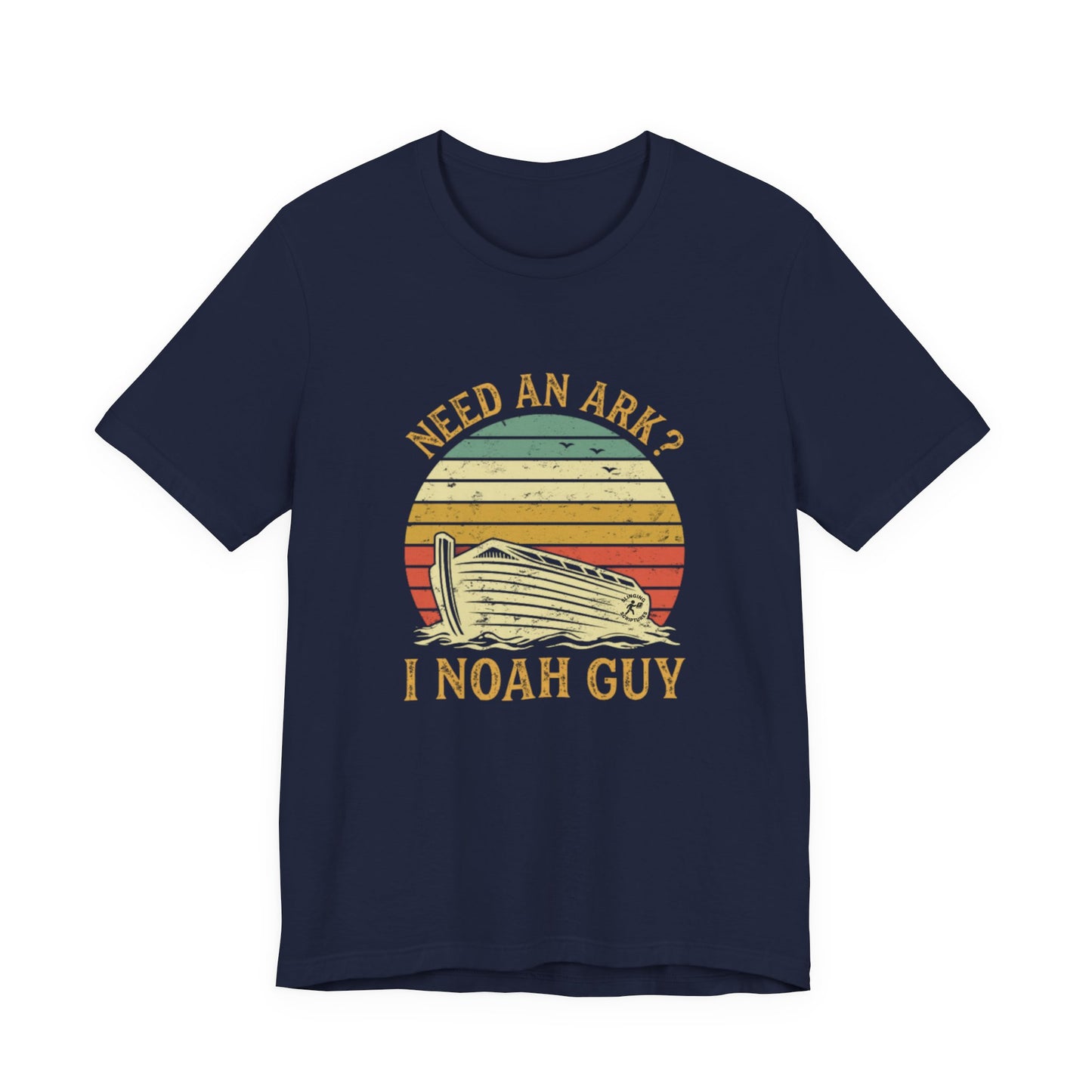 Need an Ark? I Noah Guy | Christian Humor Jersey T-Shirt — Genesis 7:15