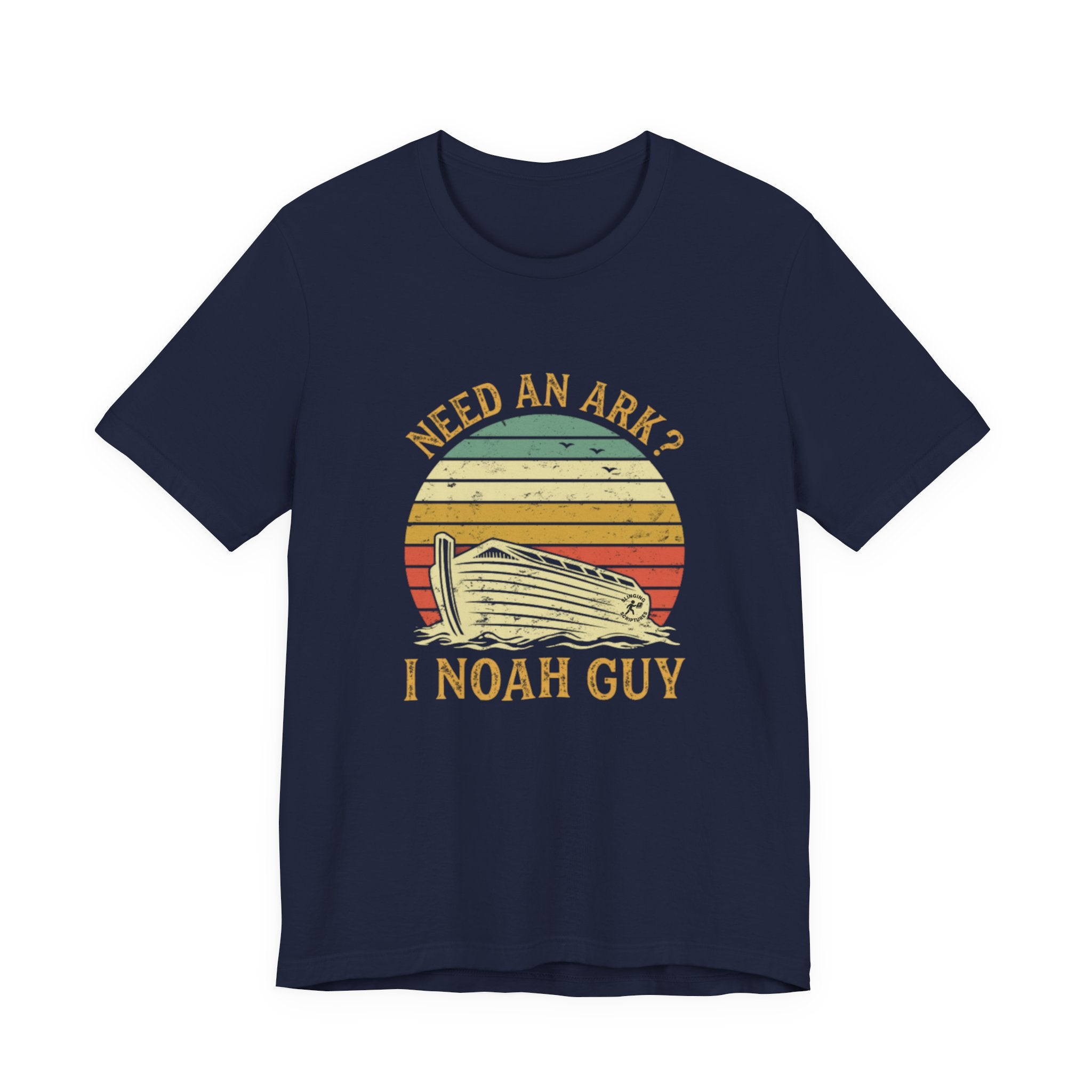 Need an Ark? I Noah Guy | Christian Humor Jersey T-Shirt — Genesis 7:15