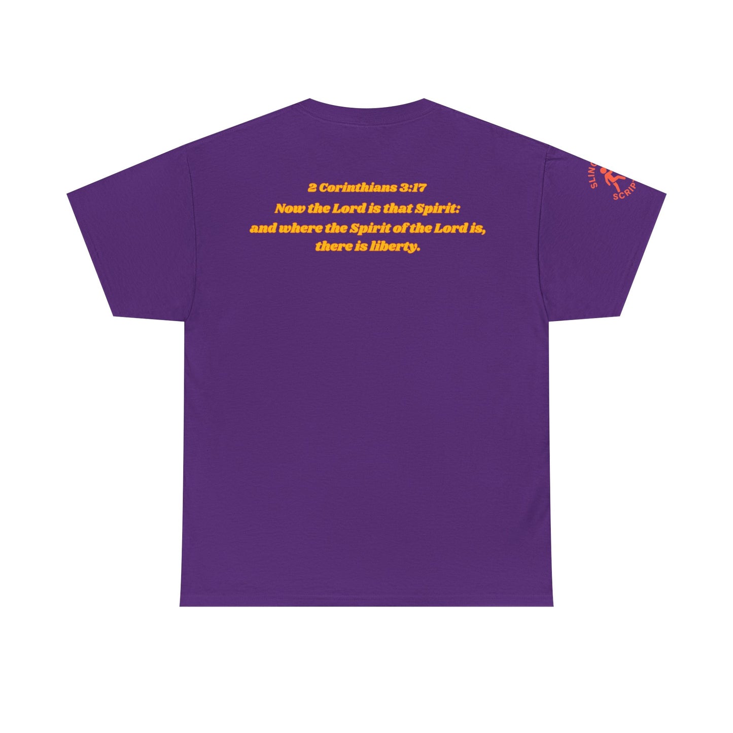 Catch the Spirit — 2 Corinthians 3:17 Retro Skate | Unisex Heavy Cotton Christian T-Shirt