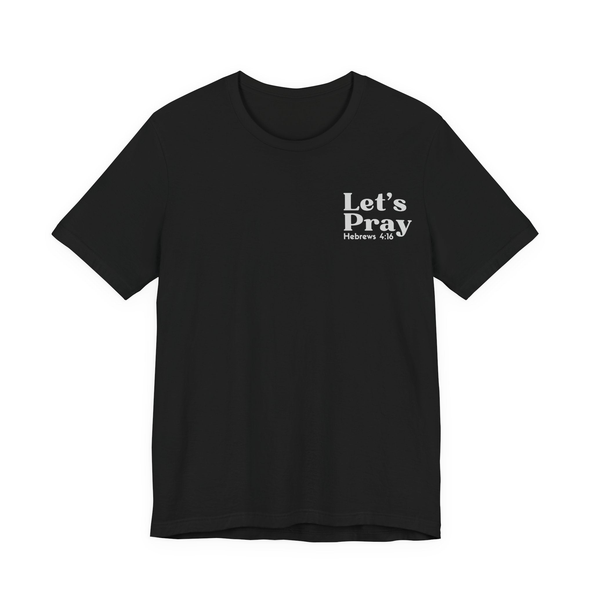 Need Prayer? Tap My Shoulder | Hebrews 4:16 Christian Outreach Jersey T-Shirt