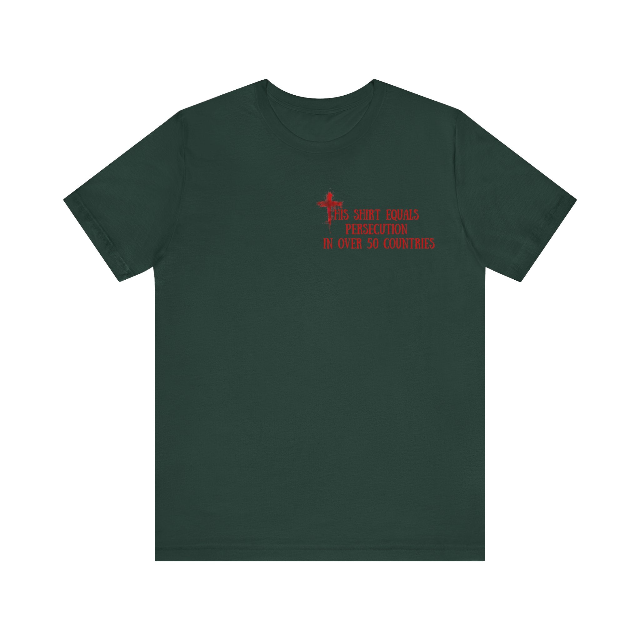 Not Ashamed of the Gospel Tee — Romans 1:16 | Christian Faith Jersey Unisex Shirt