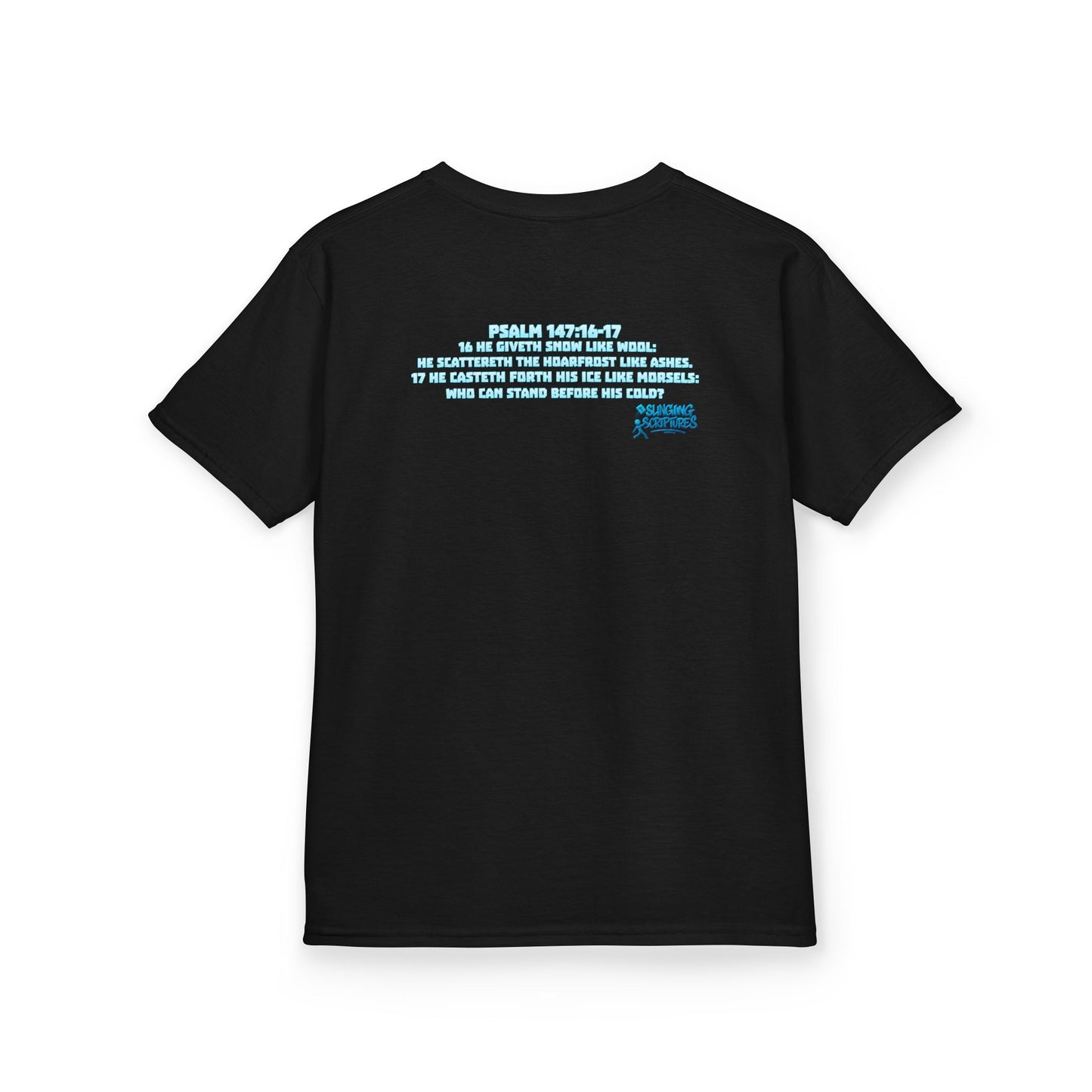 Whiter Than Snow — Psalm 147:16-17 | Kids Winter Faith Tee