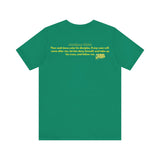 Cross Training — Matthew 16:24 | Unisex Jersey Short Sleeve Christian T-Shirt