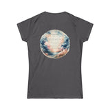 Psalm 9:1 Women’s Christian T-Shirt – Inspirational Softstyle Comfort Tee, Faith & Hope Apparel, Religious Gift