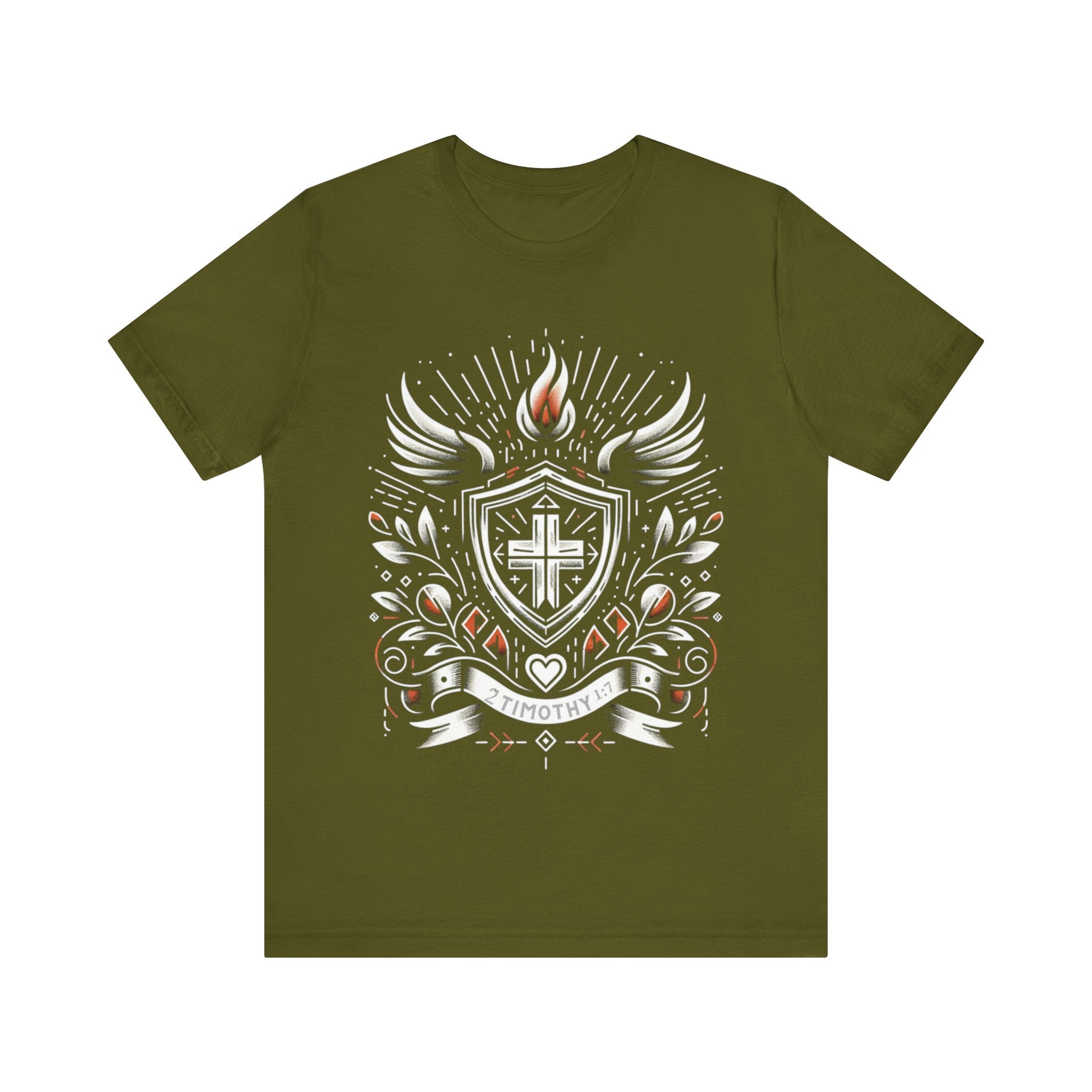 Spirit of Power — 2 Timothy 1:7 | Unisex Jersey Short Sleeve Christian T-Shirt
