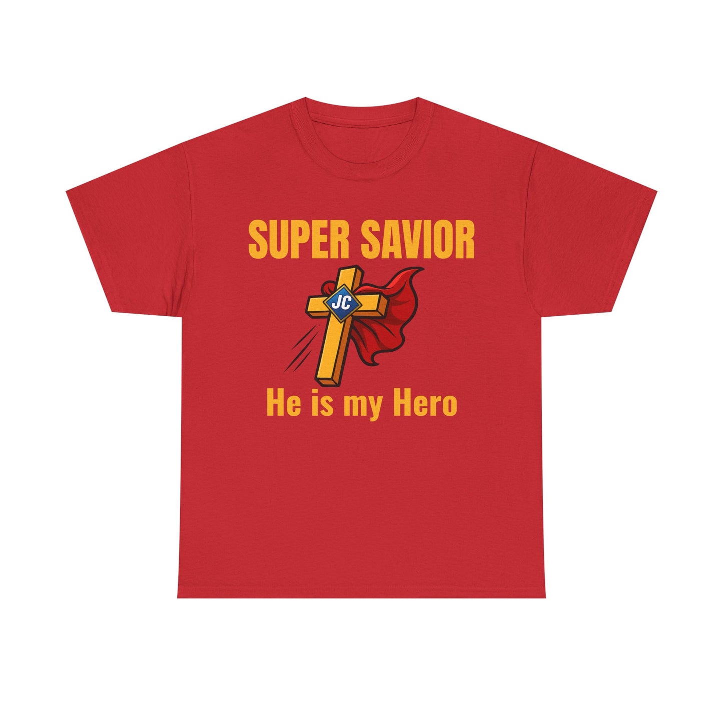 Super Savior™ — Jesus Is My Superhero Shirt | Christian Superhero T-Shirt | Faith Graphic Tee (Unisex)